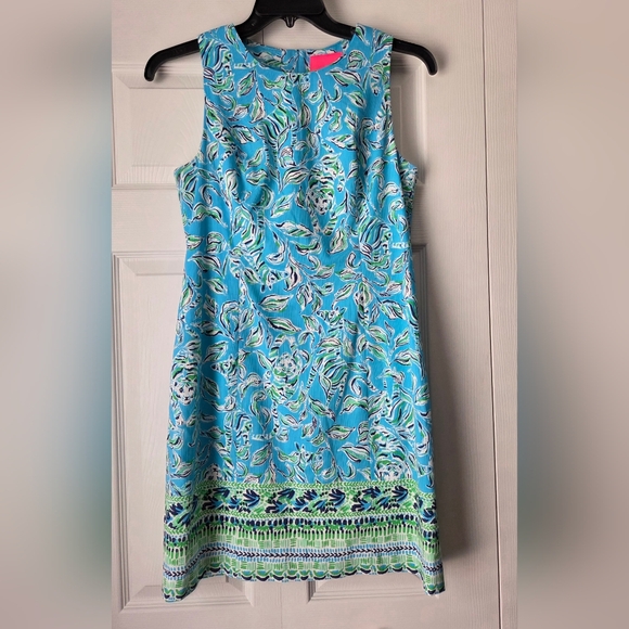 NWOT Lilly Pulitzer Mila Stretch Shift Dress Size 8 - Picture 2 of 11
